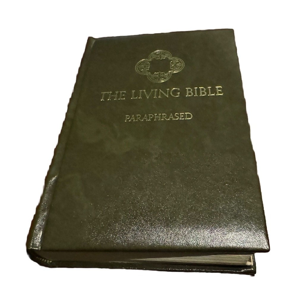 The‎ Living Bible Paraphrased 1973 Tyndale Hardcover VTG Religion Christian